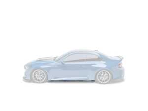 ES#5424626 - A14A90-1402 - V2 Carbon Fiber Side Skirts  - CFD-tested carbon side skirts enhancing G87 M2 stance, aero, and aggression. - ADRO INC. - BMW