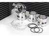 ES#4488136 - 8112A - Intercooler Tubing Couplers - Pair - 2.5" slip-on adapter fittings with locking clips - CSF - Porsche