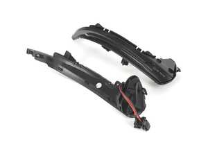ES#4875886 - EL308 - Rennline Dynamic LED Mirror Turn Signals - Upgrade your lighting with sequential indicators and smoked lenses - Rennline - Audi