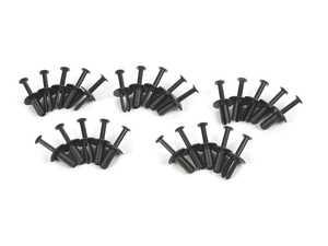 ES#4940094 - 51111908077 - Plastic Rivet - Set Of 25 - Snap in, push center to secure - Bremmen Parts - BMW MINI