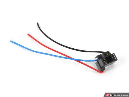 ES#4629909 - 4445 - Headlight Bulb H4 Wiring Harness - Priced Each  - For h4 bulb socket repair - Flosser - MINI