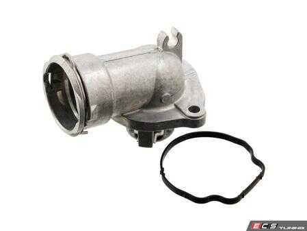 ES#4345567 - 6422002015 - Thermostat Assembly  - Thermostat with Housing and Gasket (87 deg. C) - Febi - Mercedes Benz