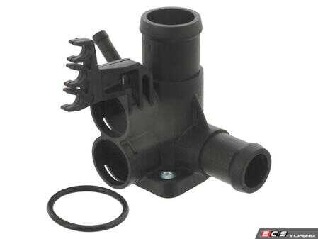 ES#2865744 - 037121132E - Coolant Flange - Located on the front side of the cylinder head - Febi - Volkswagen