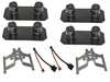 ES#5424945 - 40005-00014 - Rear Brake Hardware Kit - Service your rear brakes with this kit from Hamburg Tech! - Hamburg Tech - Porsche