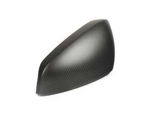 ES#4422992 - 8Y1072531C3Q0 - Matte Carbon Fiber Mirror Cap - Left - Upgrade your exterior look - Genuine Volkswagen Audi - Audi