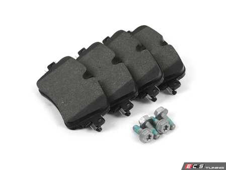 ES#5388619 - 4M0698451AG - Rear Brake Pad Set - Restore stopping power with these new pads - Textar - Audi