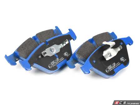 ES#4213570 - DP52006NDX - Front BlueStuff NDX Trackday Brake Pad Set - The perfect pad for your trackday adventure! Offers increased braking performance and heat resistance over YellowStuff pads. - EBC - BMW