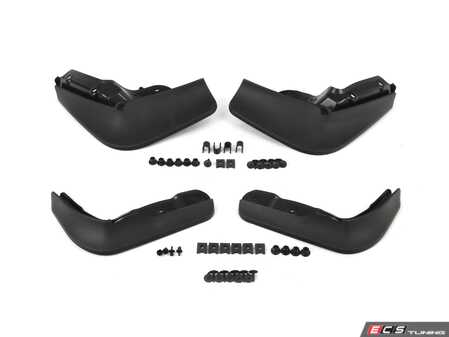 ES#3969911 - 8w5075111KT - Front & Rear Splash Guard Set  - Keep the dirt and debris off your paint - Genuine Volkswagen Audi - Audi