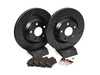 ES#2836931 - 8J0615601AKT2 - Performance Rear Brake Service Kit - Featuring ECS V5 Drilled & Slotted rotors and ECS EP24 "Enthusiast Performance" brake pads. - Assembled By ECS - Audi