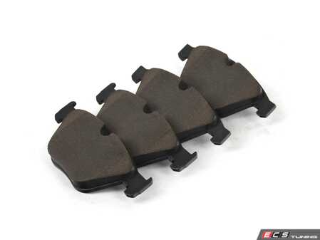 ES#4739066 - EP24-1260 - Front EP24 "Enthusiast Performance" Brake Pad Set - This enthusiast-developed high-performance street and light track pad offers an ideal solution for the spirited commuter and weekend autocross driver alike. - ECS - BMW