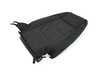 ES#2086687 - 5K3881805SILZ - Left Upper Seat Cover - Titanium Black/Art Gray - Includes upper heater element - Genuine Volkswagen Audi - Volkswagen