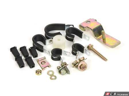 ES#4810922 - ACS-30-ABCD-KIT - A/C Solutions BMW E30 Bracket And Hardware Kit - Replace the old or missing A/C hardware in your E30 - A/C Solutions - BMW