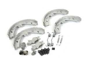ES#1618216 - 0054203620 - Mercedes Parking Brake Shoe Set - This set includes all springs and hardware. - Genuine Mercedes Benz - Mercedes Benz