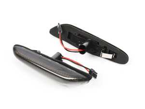 ES#4875950 - EL340.SMOKED - Rennline Dynamic LED Turn Signals - Smoked - Upgrade your lighting with sequential indicators and smoked lenses - Rennline - BMW