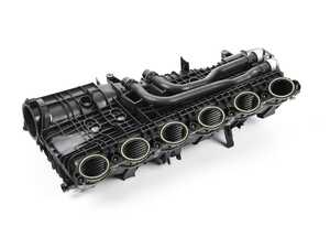 ES#3015821 - 11618603913 - Intake Manifold Assembly w/ Integrated Air-to-Water Intercooler - Replace your leaking intake manifold with a brand new manifold directly from BMW - Genuine BMW - BMW