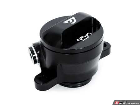 ES#5425616 - UH022-ACA - Unitronic Low Profile Oil Fill Neck - Black Anodized - Upgrade the look and function of your engine with Unitronics Low Profile Oil Fill Neck. - Unitronic - Audi