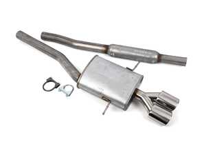 ES#4869622 - 106-0831 - Direct-Fit Replacement Exhaust System - Cat Back  - Stock replacement with hardware. Aluminized Steel - BRExhaust - MINI