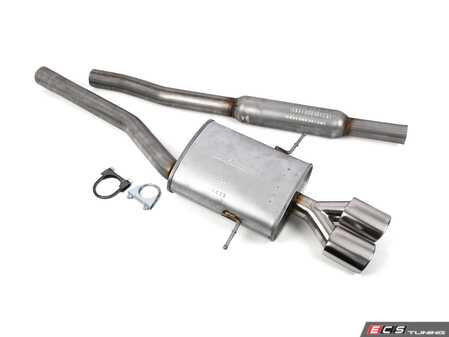 ES#4869622 - 106-0831 - Direct-Fit Replacement Exhaust System - Cat Back  - Stock replacement with hardware. Aluminized Steel - BRExhaust - MINI