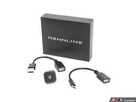 ES#5424572 - PM105 - Rennline Wireless Apple CarPlay / Android Auto Adapter - Seamlessly connect and drive with this adapter! - Rennline - Audi BMW Volkswagen MINI Porsche