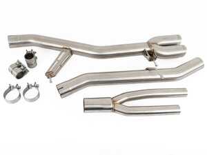 ES#5388890 - 040708la01KT - E60 N52 Muffler & Resonator Delete Kit - Add an aggressive exhaust note to your 525, 528, or 530's exhaust system. This muffler/resonator delete is a great performance and aesthetic upgrade for any N52-equipped E60! - Turner Motorsport - BMW