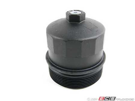 ES#24019 - 11427521353 - Oil Filter Cap - Complete with sealing gasket - Genuine BMW - BMW