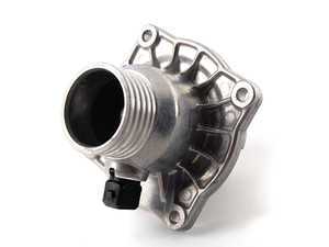 ES#4845533 - 11531437526 - Thermostat Assembly - Regulates Engine coolant temperature. Comes with aluminum housing, O-ring, and sensor. - Rein - BMW