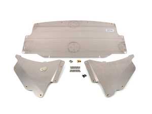 ES#4939957 - 038570laKT - G2X M340i/M440i xDrive Skid Plate Kit - Protect vital underbody componentry from costly damage! Featuring 8GA aluminum construction for maximum road hazard protection. - Turner Motorsport - BMW