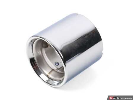 ES#4181894 - 18308668527 - EXHAUST PIPE TIP, HIGH-GLOSS - Genuine BMW - BMW