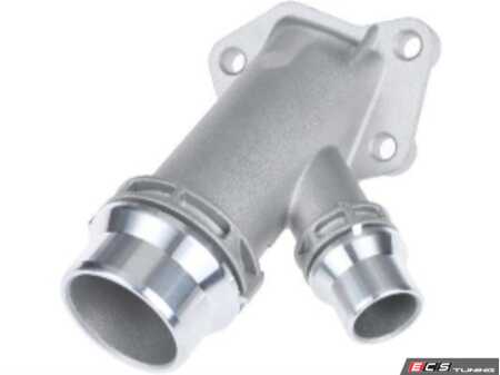 ES#5425897 - 11127806196-PRM - Aluminum Coolant Hose Flange - Located on the left side of the engine. - URO Premium - BMW