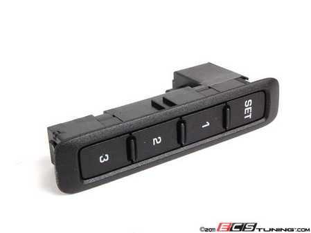ES#2191862 - 1Z0959769A9B9 - Power Seat Memory Switch - OEM memory switch for power seat and backrest. - Genuine Volkswagen Audi - Volkswagen