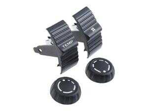 ES#4932987 - 997653100RADK - Climate Control Radio Button Kit - Includes 2 knobs and 2 switches - URO - Porsche
