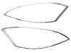 ES#2533789 - W221HLR - Headlight Rings - Priced As A Pair - Chrome Finish - URO - Mercedes Benz