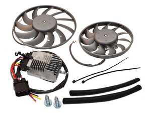 ES#5425965 - 8E0959455KT - Electric Cooling Fan Kit - Keep your cooling system operating properly - Hamburg Tech - Audi