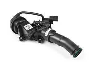 ES#4812473 - 079121678K - Coolant Switching Valve - A ball valve system, which allows the engine to reach operating temperatures quicker. - Original Equipment - Audi