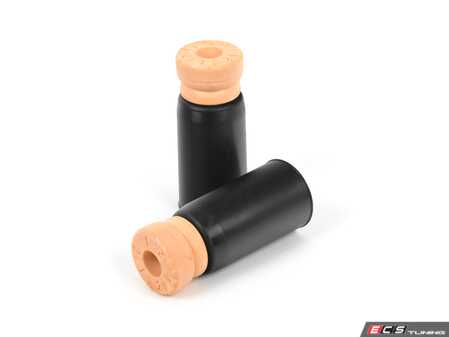 ES#5425444 - 31337847662KT - F8X Upgrade Bump Stop Kit - Rear - Upgrade your ride quality by replacing F3X factory standard bump stops with the shorter F8X bump stops. - Genuine BMW - BMW