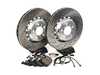 ES#5421154 - f8xm3fbsKT - Front Brake Service Kit - Featuring SHW Performance Rotors and ECS DD23 ceramic brake pads - Assembled By ECS - BMW