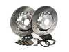 ES#5421170 - f8xm3rbsKT - Rear Brake Service Kit - Featuring SHW Performance Rotors and ECS DD23 ceramic brake pads - Assembled By ECS - BMW