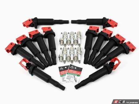 ES#5388664 - N73PIGNSVKT - Performance Ignition Service Kit - Everything you need to service your ignition system including NGK spark plugs and Bav Auto ignition coils - Assembled By ECS - BMW