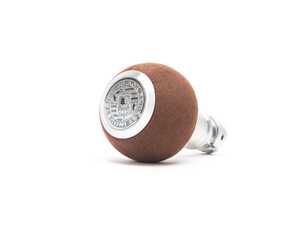 ES#5426275 - GS2U-01-2930 - Hazelnut Alcantara - Machined Finish - Weighing in at approximately 215 grams the added inertial mass makes shifting effort substantially less while speeding up the process at the same time. - Black Forest Industries - Audi Volkswagen