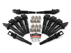 ES#5388661 - N73IGNSVKT - Ignition Service Kit - Everything you need to service your ignition system, featuring Eldor & Bosch components - Assembled By ECS - BMW