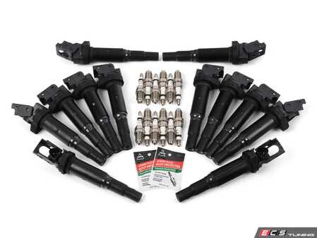 ES#5388661 - N73IGNSVKT - Ignition Service Kit - Everything you need to service your ignition system, featuring Eldor & Bosch components - Assembled By ECS - BMW