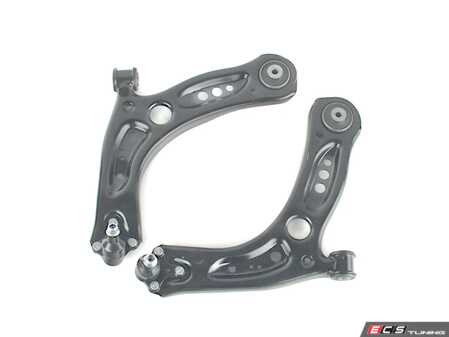 ES#5387801 - SBFIMQBTCAP-R-B -  Performance Front Control Arm Kit - With Ball Joints - Featuring RS3/TTRS style solid rubber bushings offering increased road feel and response during spirited driving - Includes ball joints. - Black Forest Industries - Volkswagen