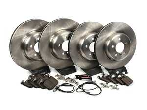 ES#3990643 - KOE7436 - Z17 Stock Replacement Brake Kit - Front & Rear - Includes Z17 ceramic brake pads, rotors, and stainless-steel hardware - Power Stop - BMW