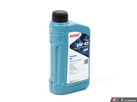 ES#4919993 - 20001-0010-99 - Hightec SYNTH RS SAE 5W-40 - 1 Liter - Fully synthetic, multi-grade, low-viscosity premium engine oil. - ROWE - Audi BMW Volkswagen Mercedes Benz MINI Porsche