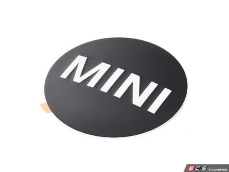 ES#65774 - 36136758687 - MINI Logo Center Cap Sticker - Priced Each - Replace your MINI center cap finish - Genuine MINI - MINI
