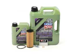 ES#4766016 - 2781800009KT12 - M133 Liqui Moly Molygen Oil Service Kit (5w-40) - Includes Hengst filter and Liqui Moly Molygen New Generation MB 229.5 Spec oil - Assembled By ECS - Mercedes Benz