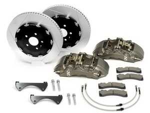 ES#5433757 - 99.10.48XXX.3KIT - Nuespeed Front Big Brake Kit - 370mm MQB Atlas/Cross Sport  - Stop harder, run cooler, and shed weight with the NEUSPEED Version 3 Big Brake Kit - a forged 6-piston, 2-piece rotor system built for precise pedal feel and relentless track-ready performance. - Neuspeed - Volkswagen