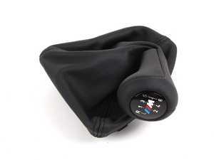 ES#47013 - 25112283040 - M Shift Knob/Boot Combo - 6 Speed - Includes M shift knob and shift boot, illuminated design - Genuine BMW - BMW
