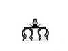 ES#33341 - 13531247441 - E36 Clip - Dual - Used to hold two cable connections - Genuine BMW - BMW MINI