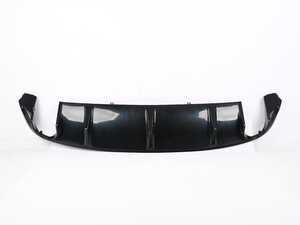 ES#5425758 - 008480LA01 - Audi B9 A4 S-Line Pre-Facelift Rear Diffuser - Gloss Black - (NO LONGER AVAILABLE) *Scratch And Dent* - Add some aggressive styling to your Audi! - Scratch & Dent - Audi